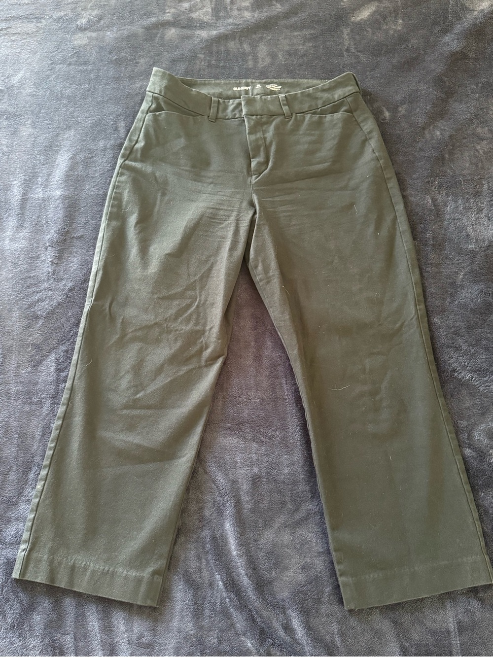 Black Old Navy Pixie Straight Pants